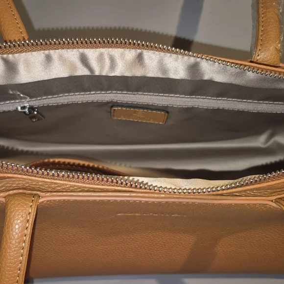 Bostanten Otilia Brown Leather Shoulder Bag for Women - Picture 10 of 11